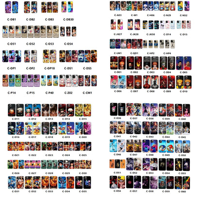 Anime Cool Boy/Girl 3D Lenticular Phone Case for Iphone,Samsung,,Xiaomi/Redmi,Ect. Creative Phone Cover Kids Birthday Gift